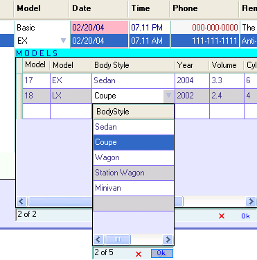 Screenshot of DataGridView Columns .NET 2.0 assembly 1.02.1